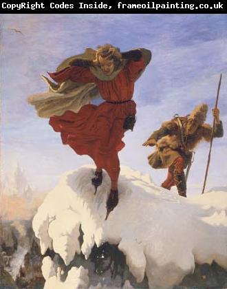 Ford Madox Brown Manfred on the Jungfrau